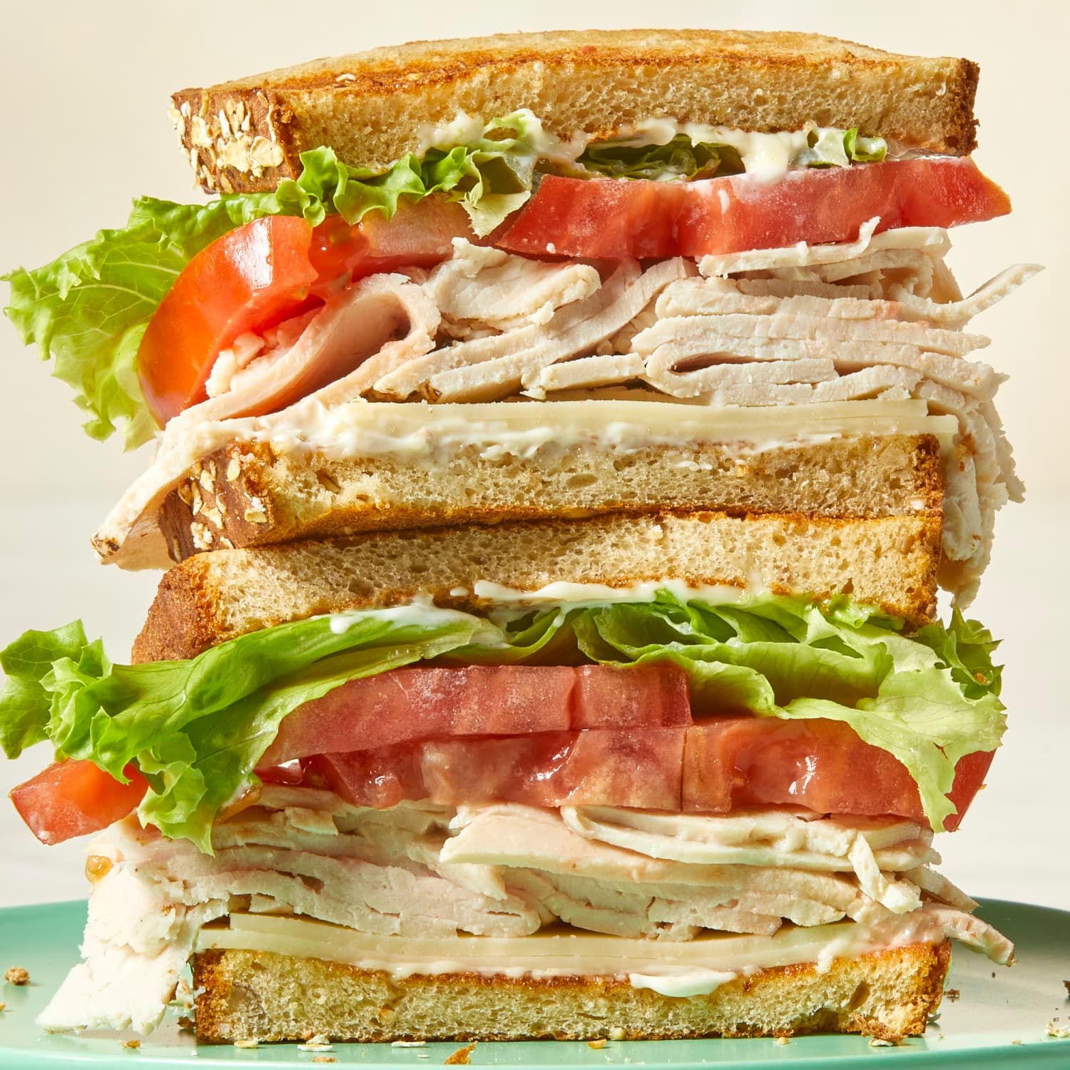Turkey & Cheese Sandwich (Small Bites)