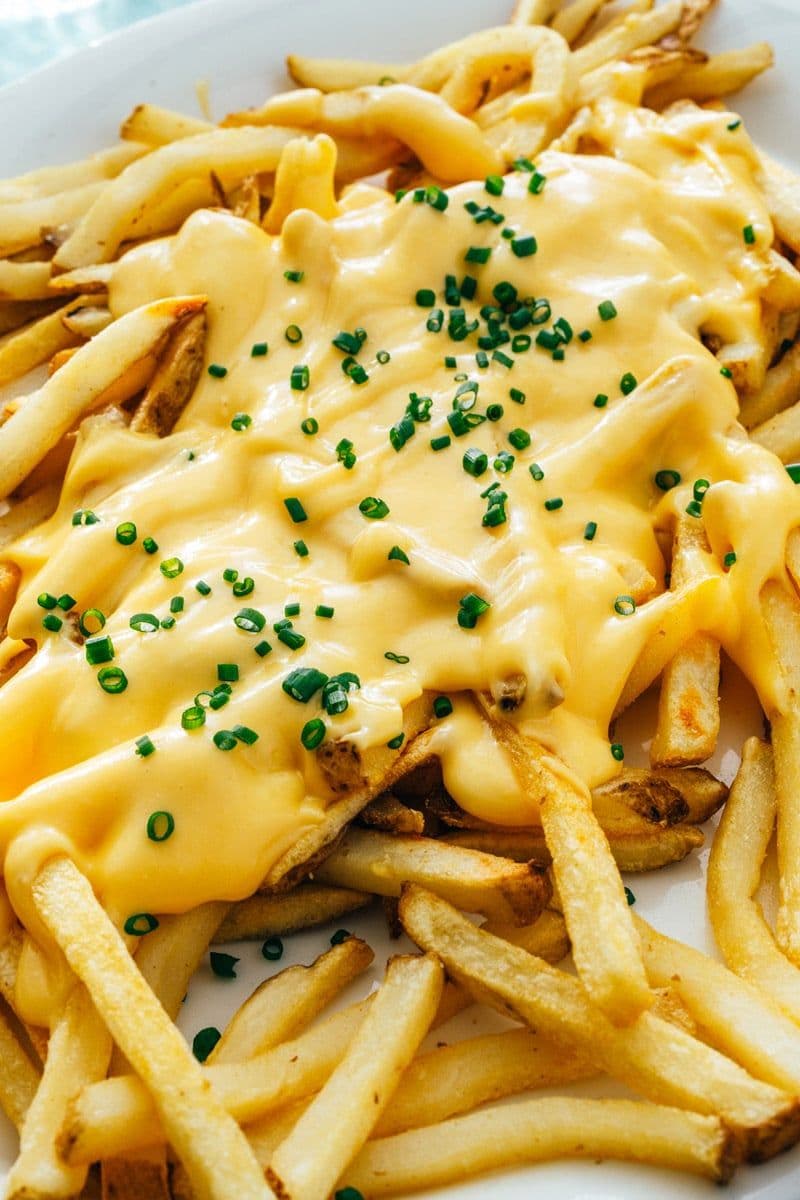 Cheese Fries at Troy's Pizza