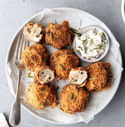 Breaded Mushrooms (12 pcs)