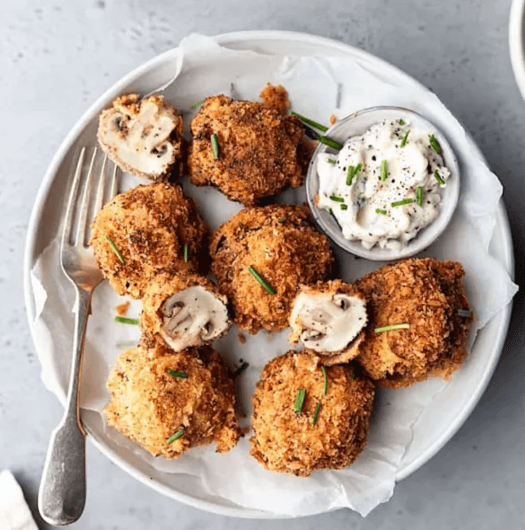 Breaded Mushrooms (12 pcs)