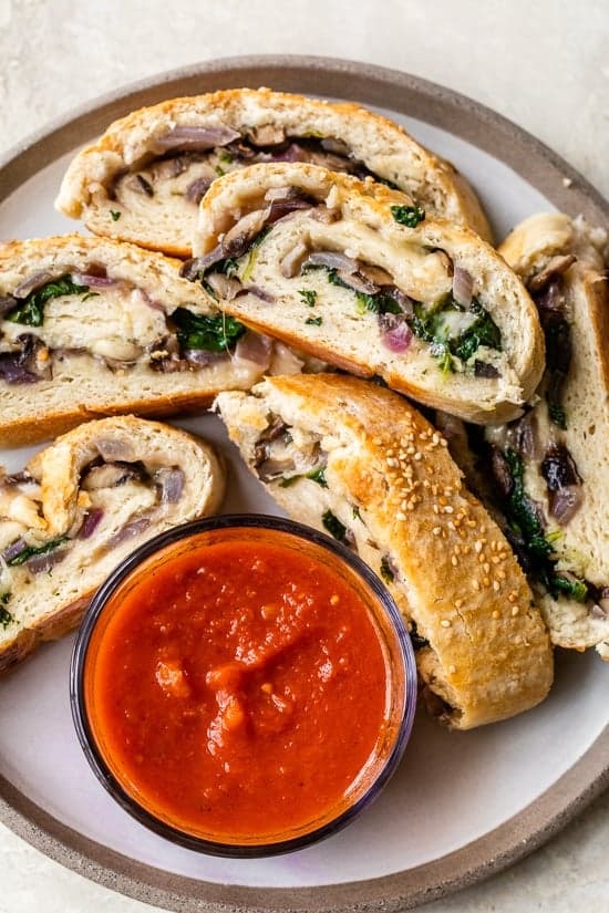 Vegetarian Stromboli