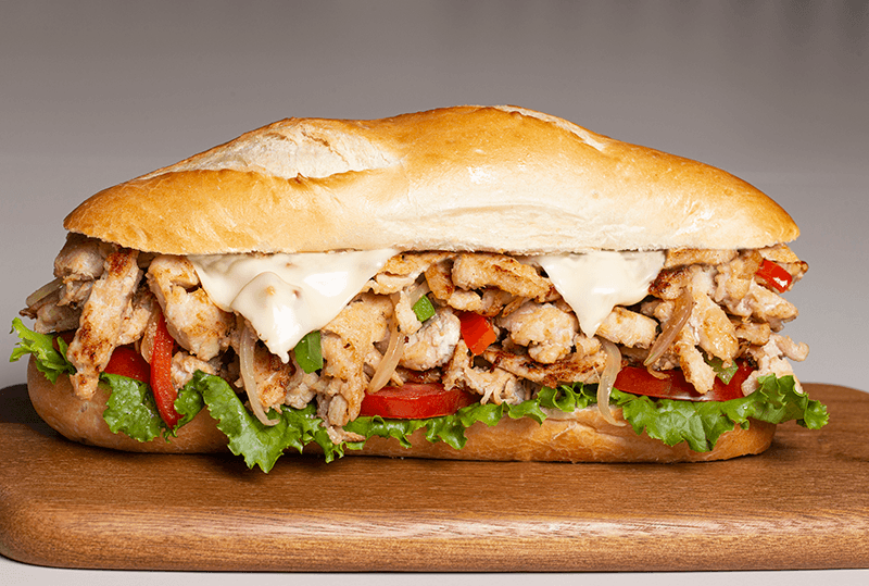 Chicken Cheese Steak Sandwich