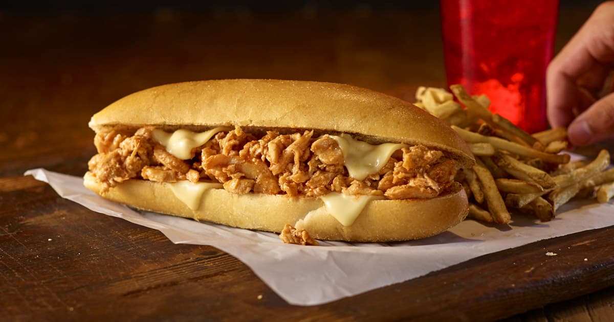 Buffalo Chicken Steak Sandwich