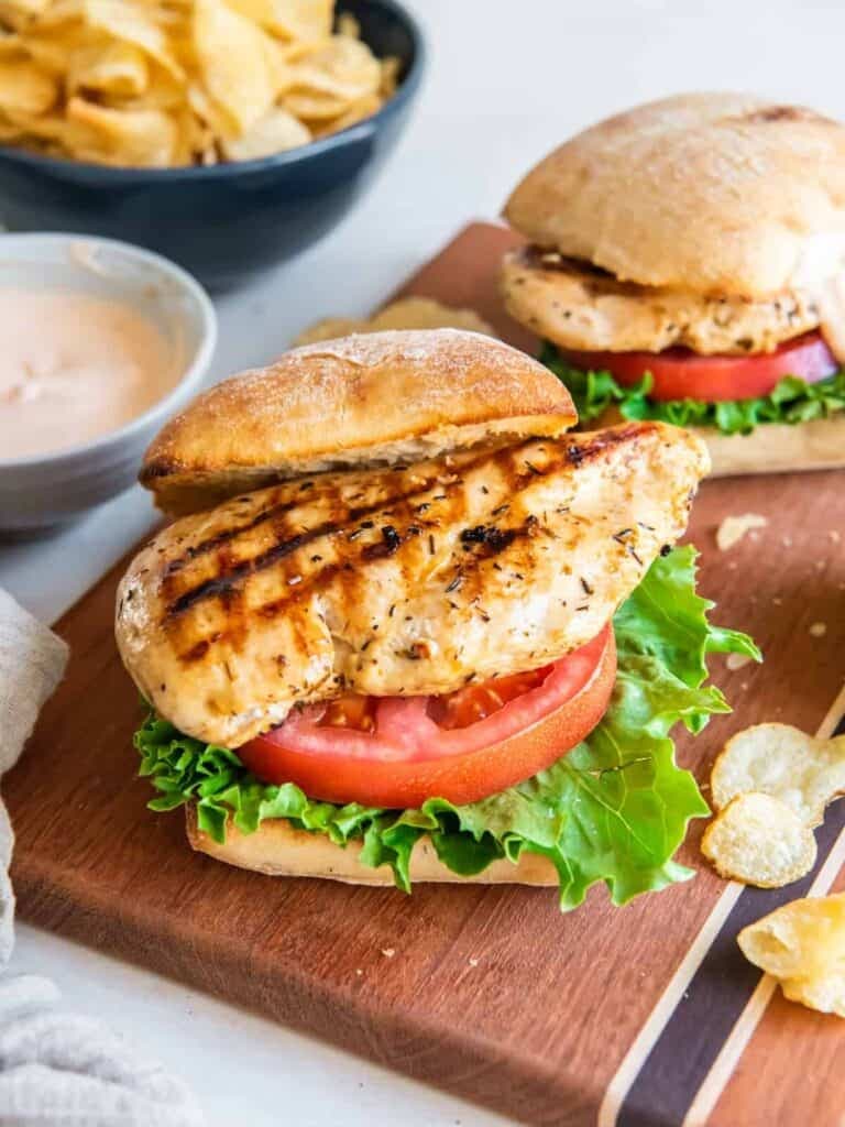 Grilled Chicken Club