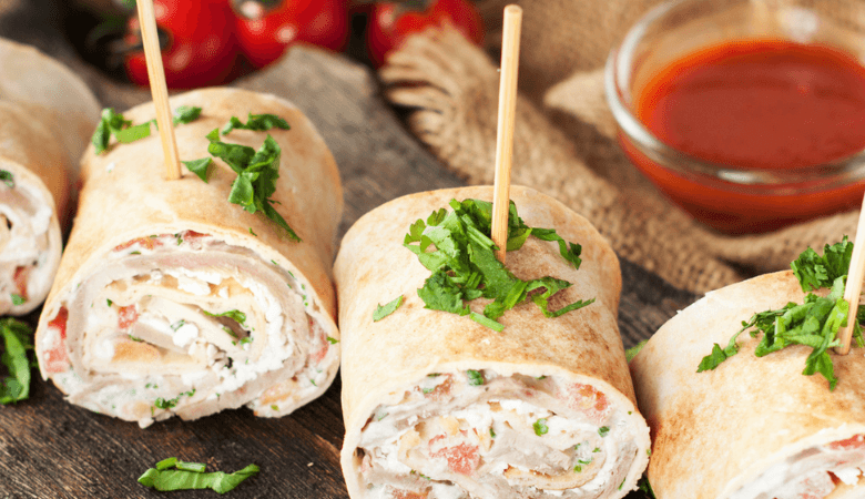 Turkey, Ham, or Tuna Wrap