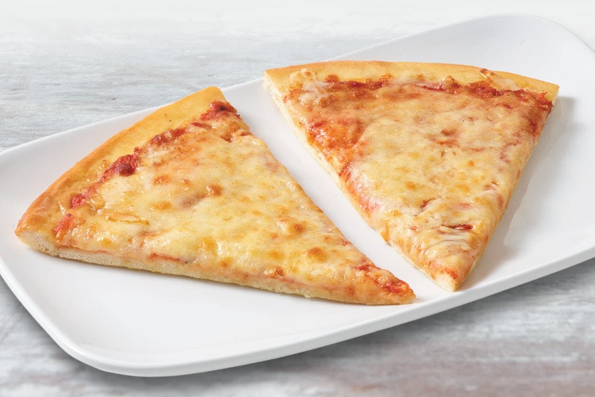 2 Slices of Cheese Pizza (No Fries)