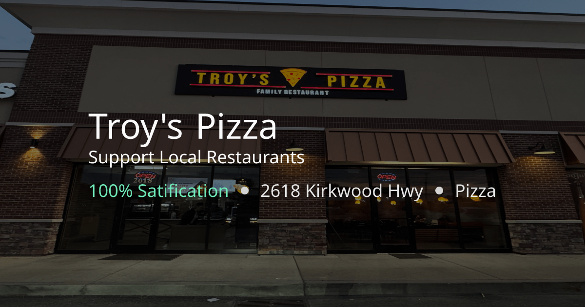 Best Pizza in Newark, Delaware